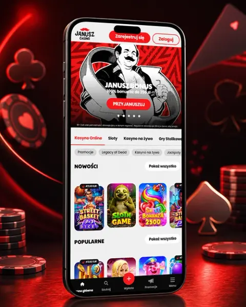 Janusz Casino aplikacja mobilna